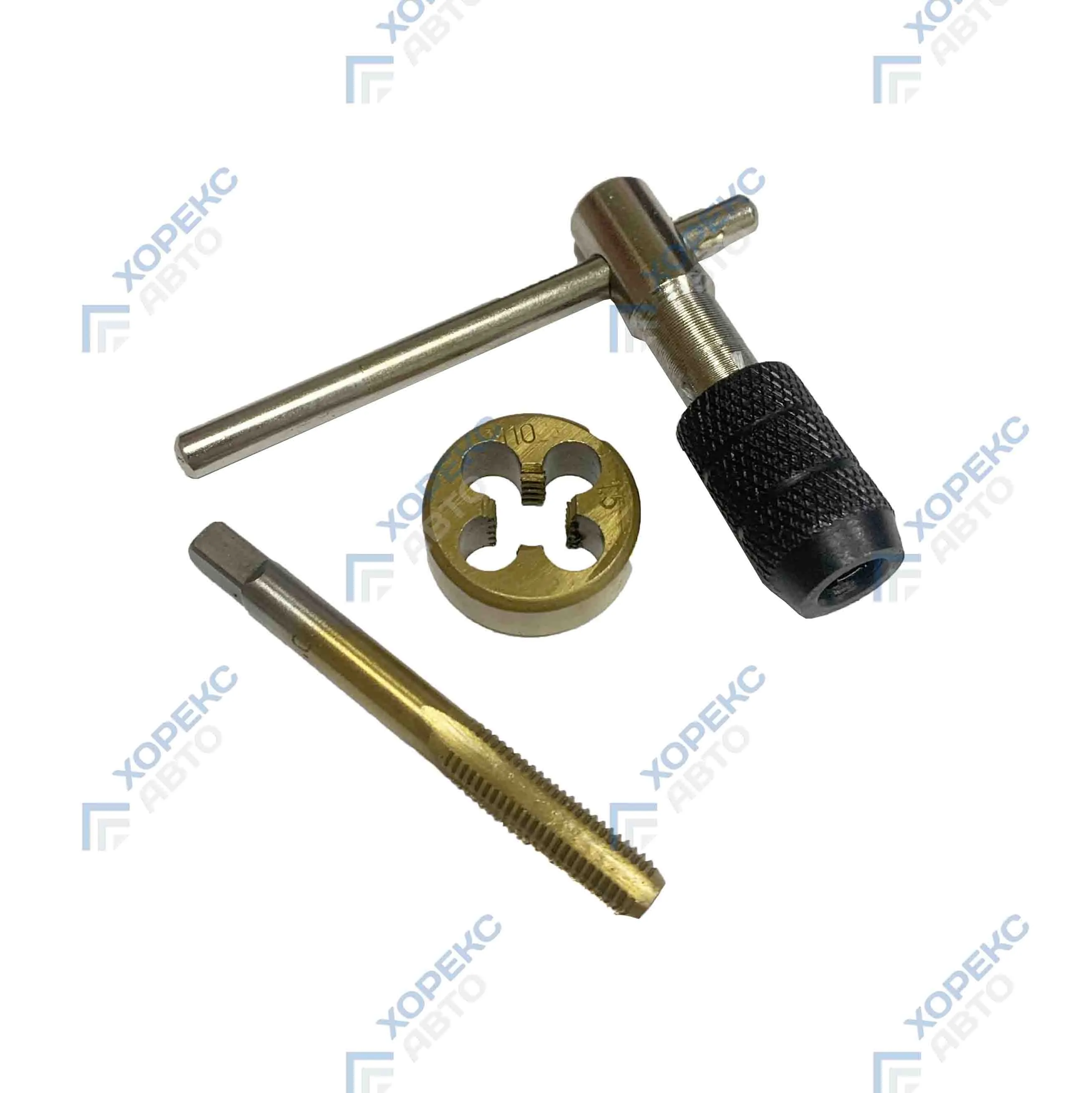 Набор приспособлений для восстановления наружных и внутренних резьб (54 предмета) Хорекс Авто HZ 31.1.004S