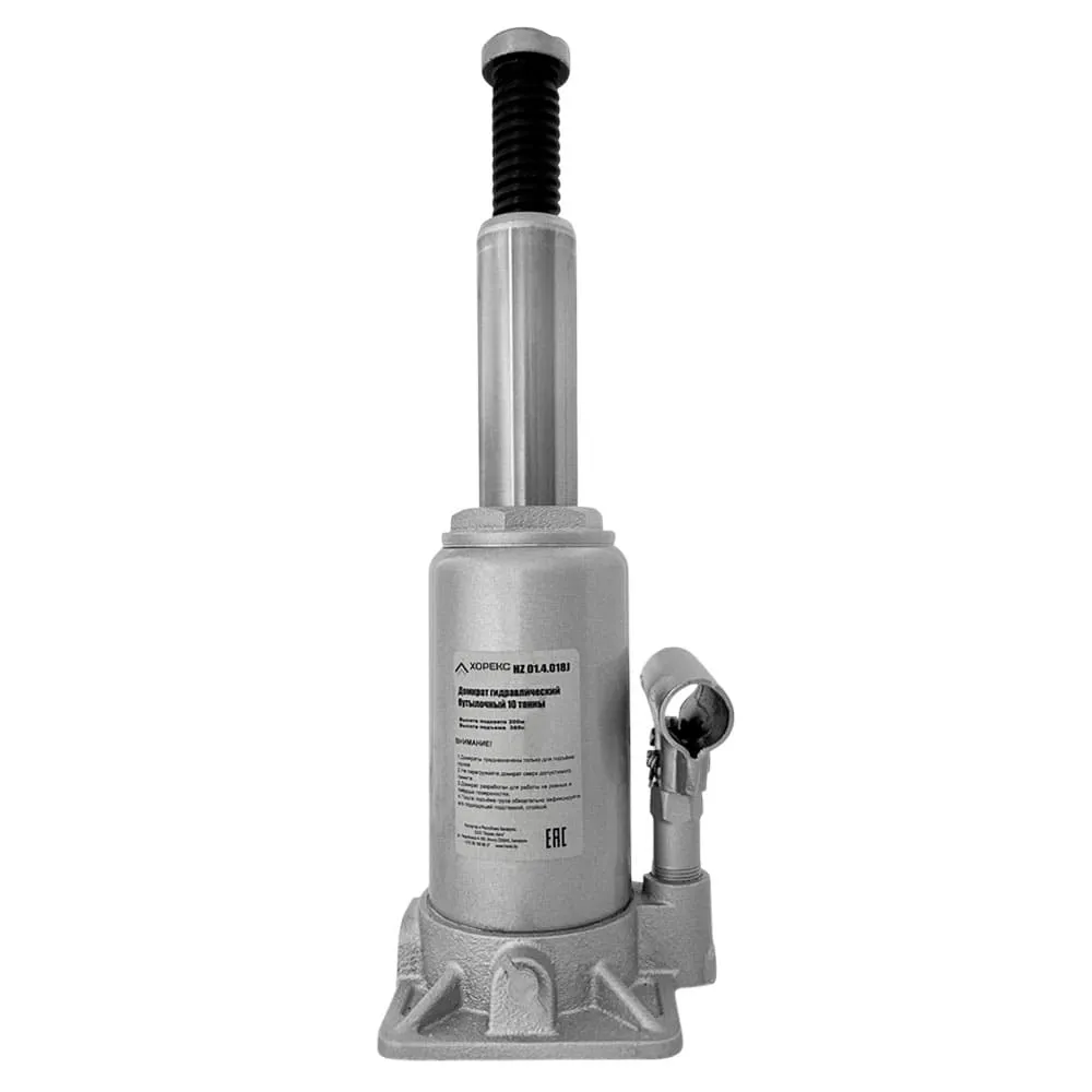 Домкрат бутылочный 10 т Хорекс Авто HZ 01.4.018J