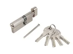 Евроцилиндр Стандарт MAX 80-5K SN мат.никель (45х35В)