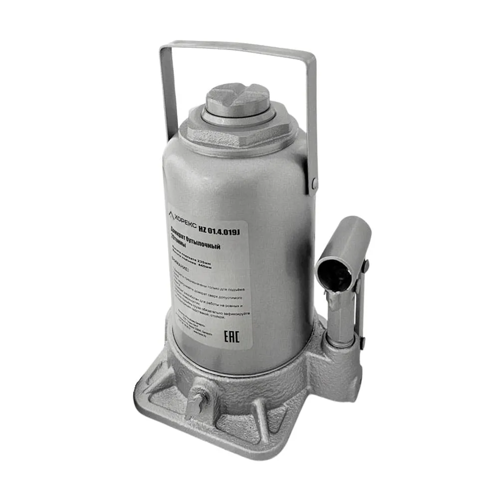 Домкрат бутылочный 20 т Хорекс Авто HZ 01.4.019J