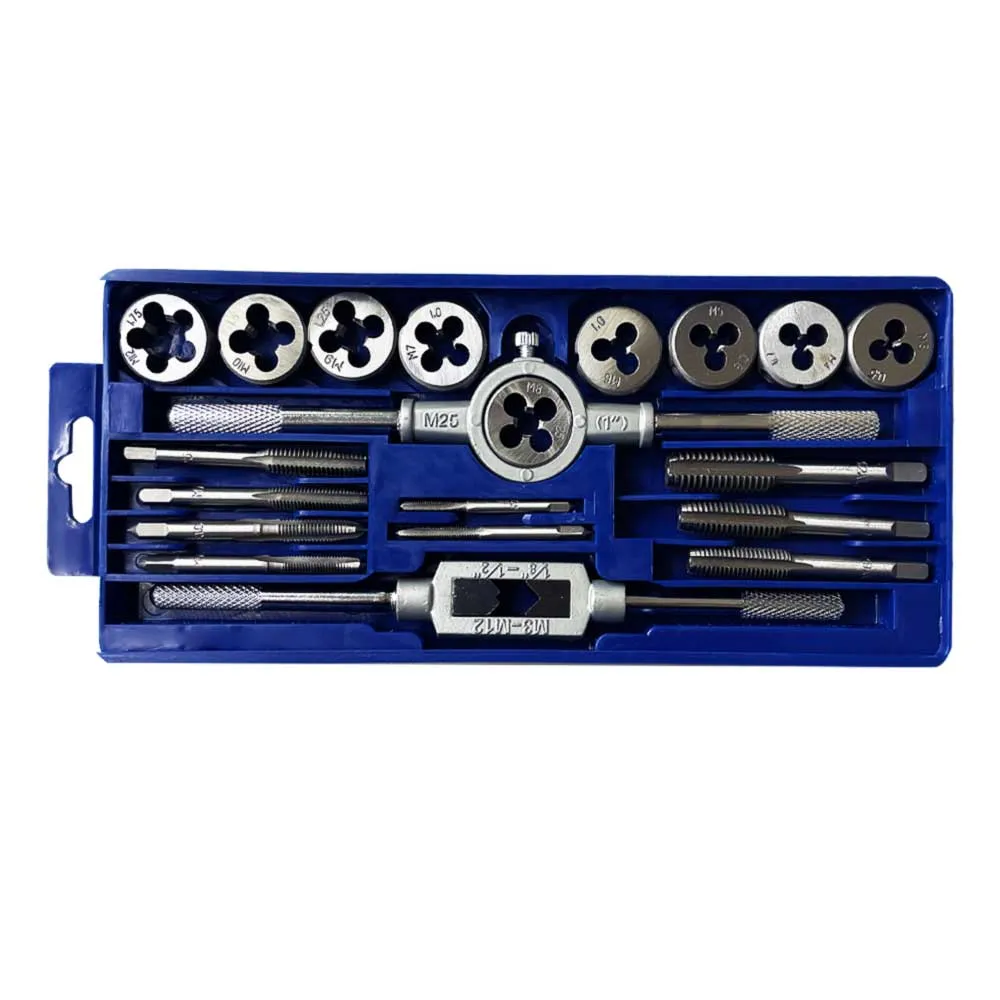 Набор метчиков и плашек 20 предметов (метрические) Хорекс Авто HZ 31.1.021S