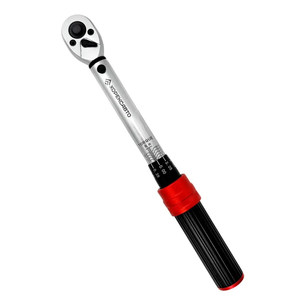 Вороток моментный с трещоточным механизмом 5-25 Hм 1/4" Хорекс Авто HZ 27.1.050W