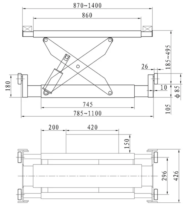 Траверса г/п 5 т Хорекс Авто HRJ-XT-5A