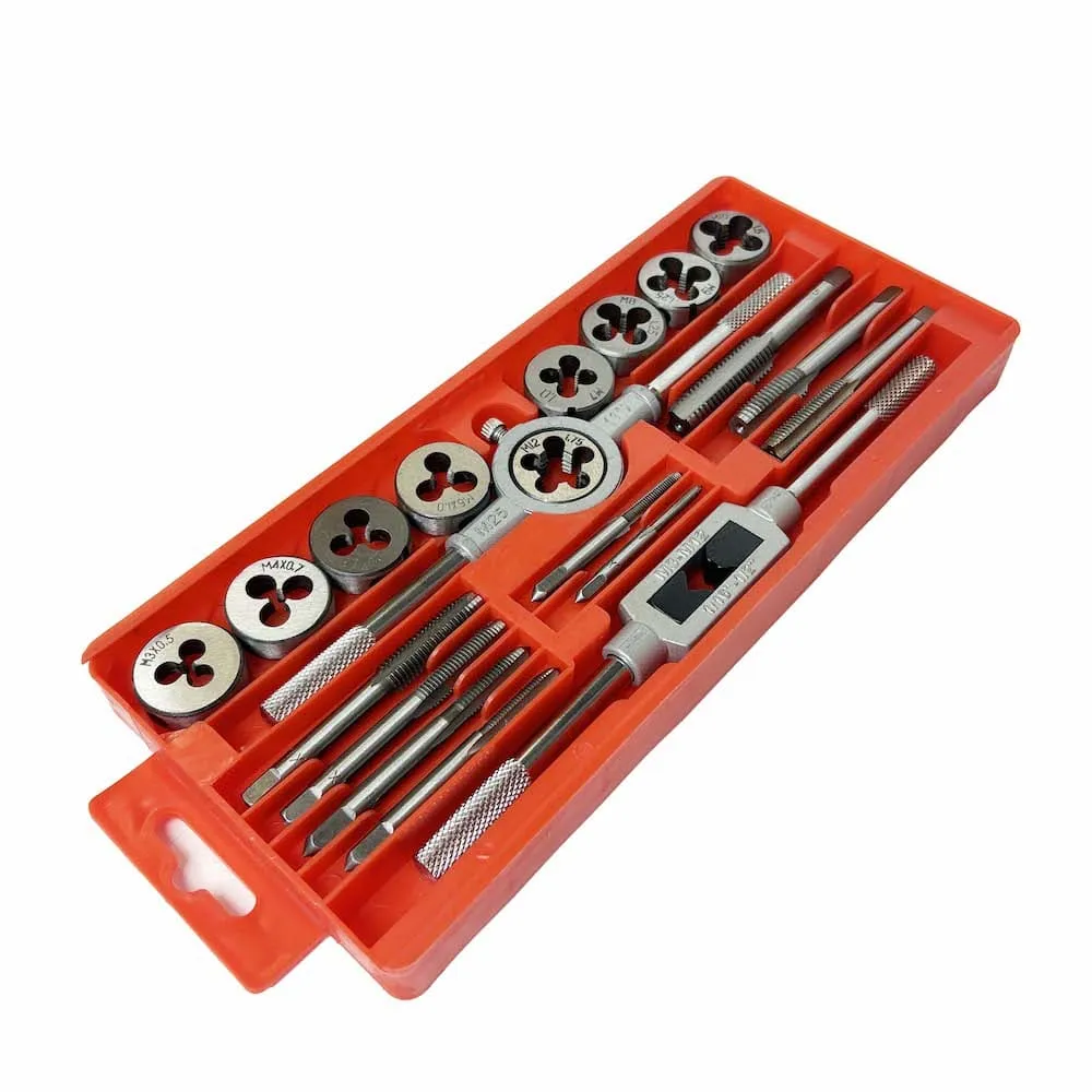 Набор метчиков и плашек, 20 предметов (метрические) ГАММАТЕСТ GT1Y094