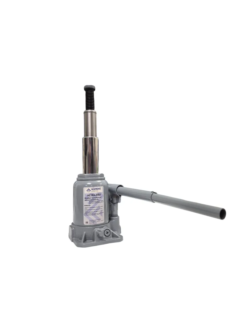 Домкрат бутылочный двухштоковый 6 т Хорекс Авто HZ 01.4.016J