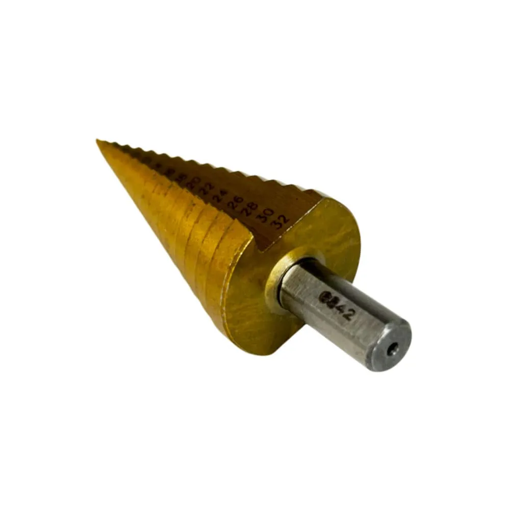 Сверло ступенчатое 4-32 мм M35 HSS-CO