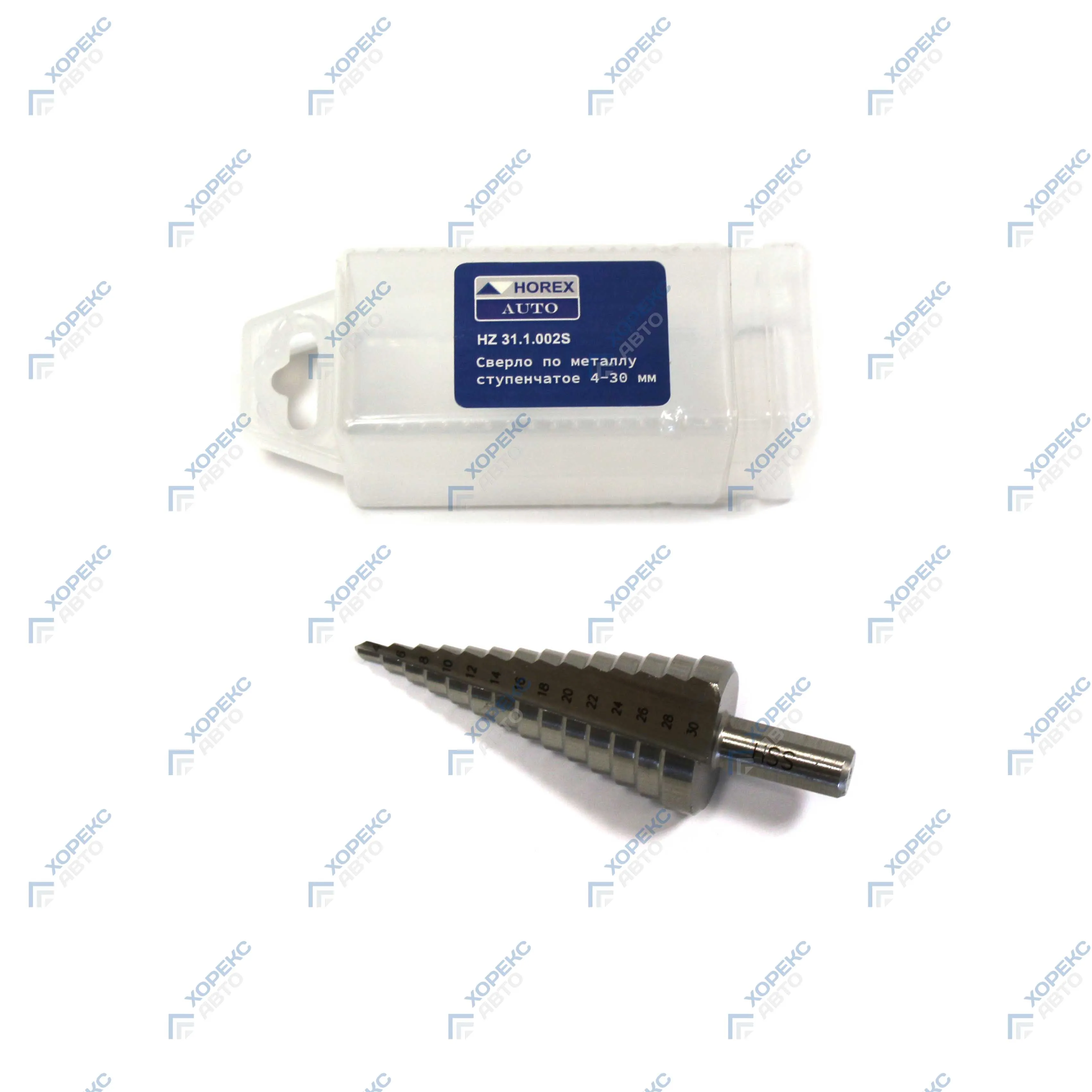 Сверло по металлу ступенчатое 4-30 мм Хорекс Авто HZ 31.1.002S