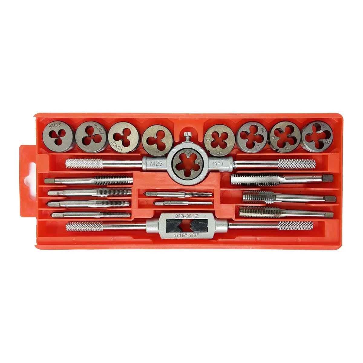 Набор метчиков и плашек, 20 предметов (метрические) ГАММАТЕСТ GT1Y094