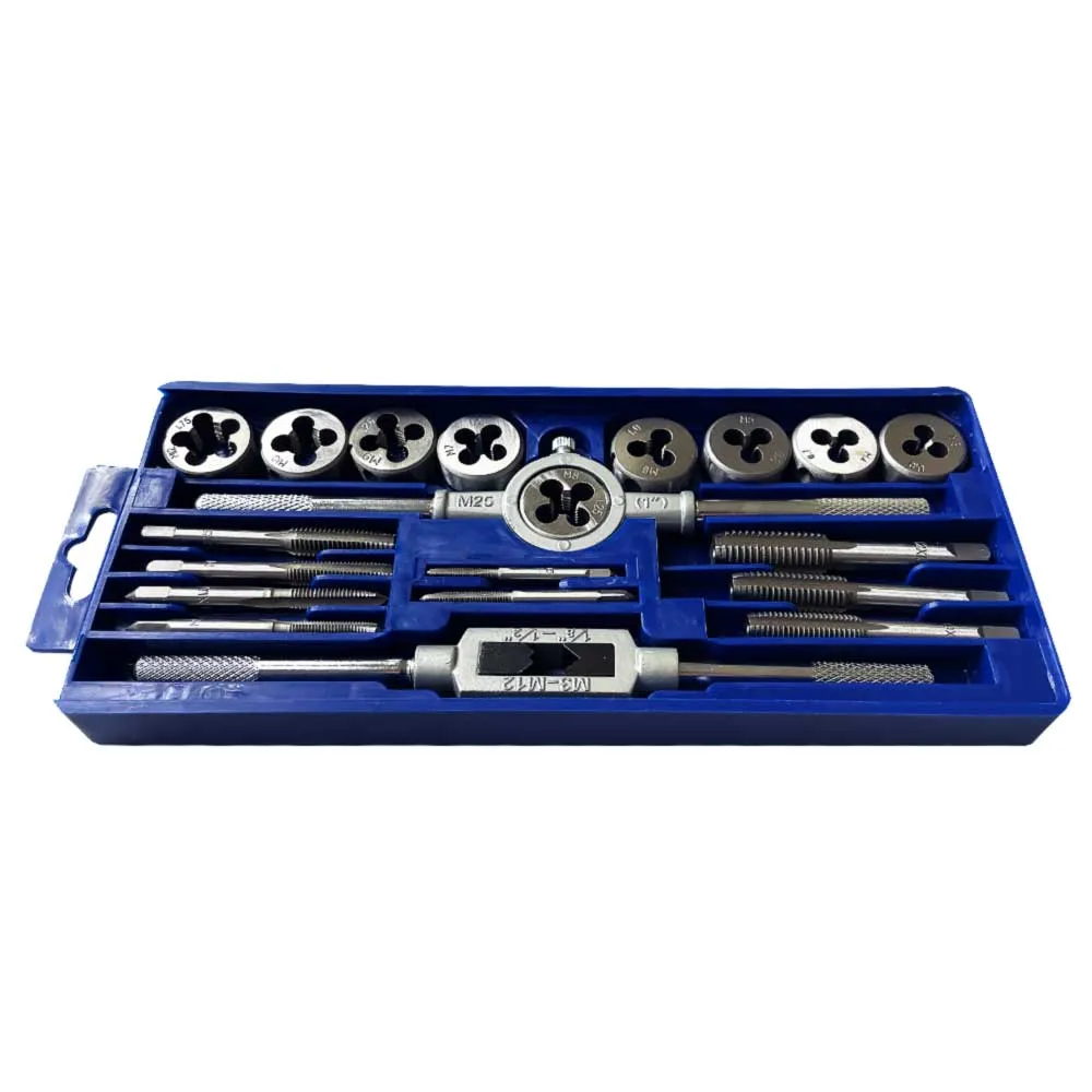 Набор метчиков и плашек 20 предметов (метрические) Хорекс Авто HZ 31.1.021S