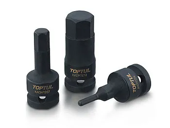 Головка ударн. 1/2" 8мм шестигр. TOPTUL