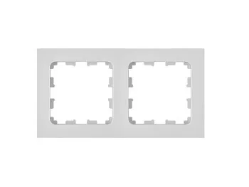 Рамка 2-местная белая, Astrum, BYLECTRICA