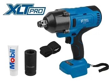 Аккум. ударный гайковерт BULL SC 1801 в кор. XLTpro SOLO БЕСЩЕТ., 18 В, 1000 Н*м, 3/4"