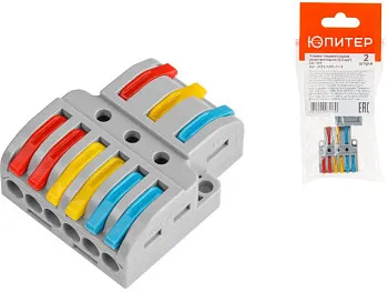 Клемма соединительная разветвительная СК-336 (2.5 мм2) (2 шт) ЮПИТЕР