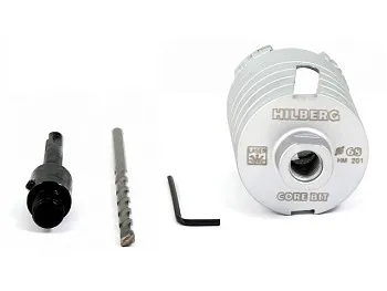 Коронка алмазная d 68мм железобетон HILBERG LASER