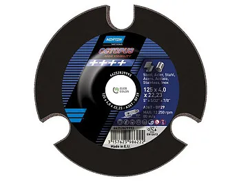 Круг зачистной 125х4.0x22.2 мм для металла А60Т OCTOPUS NORTON