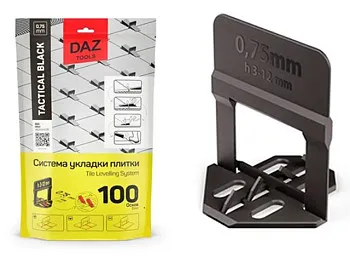 Основа для укладки плитки 0.75 мм (3 - 12 мм) DLS (100 шт в уп.)