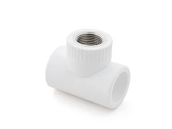 Тройник ПП комб. вн. 25х1/2", бел. РТП