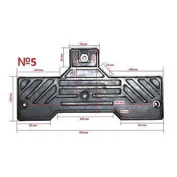 Накладка резиновая на отжим колеса для балансировочного станка LC895 Хорекс Авто HZ 08.300.099B