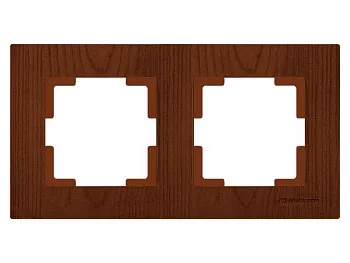 Рамка 2-ая горизонтальная орех, RITA, MUTLUSAN
