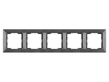 Рамка 5-ая горизонтальная дымчатая DARIA, MUTLUSAN