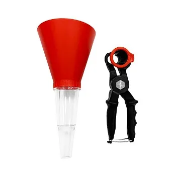 Воронка маслозаливная с зажимом Гамматест GTY3009