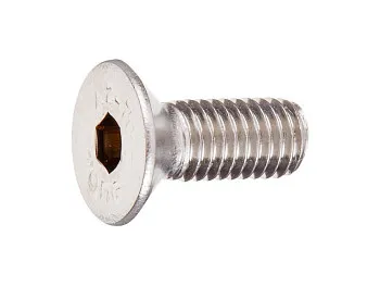 Винт 6х20 мм с потай головкой и внутр. шест. нерж.сталь (А2), DIN 7991 (100 шт в карт.уп.) STARFIX