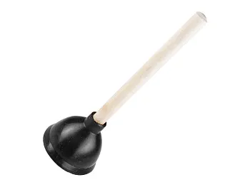 Вантуз конический  малый с дер. ручкой