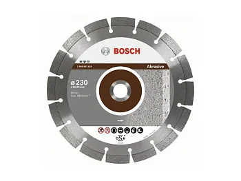 Алмазный круг 115х22 мм по абразив. матер. сегмент. ABRASIVE BOSCH