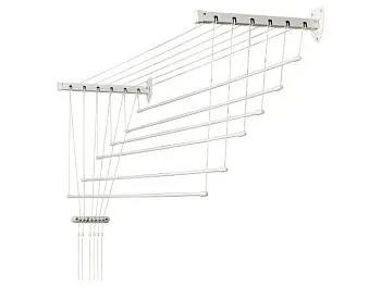 Сушилка для белья алюминиевая 1,8 м, 6 стержней, универсальная лифт, PERFECTO LINEA
