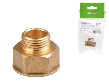 Переход 1 1/2" вн. х 1 1/4" нар., AV Engineering (инд.упак.)