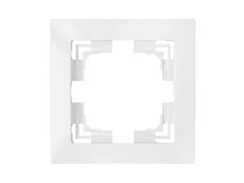 Рамка 1-местная белая, Уют, Bylectrica