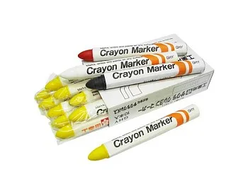 Мел резметочный Permanent черный, SAKURA (для поливинилхлорида, олова, железа, алюм., стекла)