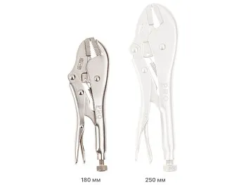 Зажим с фиксатором 180мм прямые губки PRO STARTUL (PRO-6054-01)