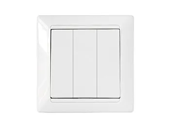 Выключатель 3 клав. (cкрытый, 10А) белый, Стиль, Bylectrica