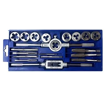 Набор метчиков и плашек 20 предметов (дюймовые) Хорекс Авто HZ 31.1.020S