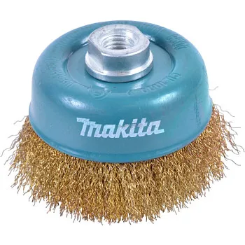 Щетка д/шлиф. маш. чашечная проволочная 90 мм, М14х2 MAKITA