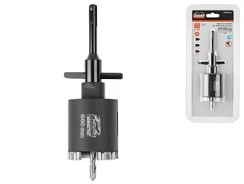 Коронка алмазная d 60мм железобетон GEPARD (GP2079-60)