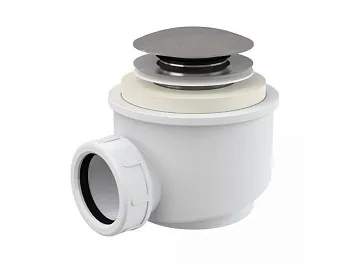 Сифон для душевого поддона CLICK/CLACK, металл, Alcaplast