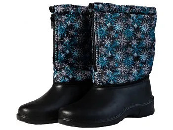 Сапоги ЭВА женские утеплен. комбинирован., спереди на молнии, р.38