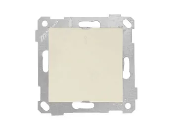 Заглушка (скрытая, без рамки) кремовая, RITA, MUTLUSAN