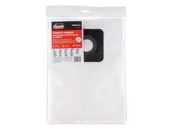 Мешок для пылесоса WORTEX VC 2515, 3016-1, BOSCH GAS 35,MAKITA VC3012,VC4210 многор.(липучка) GEPARD