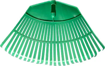 Грабли веерные пластмассовые без черенка 580х340