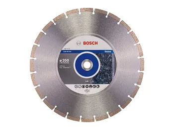 Алмазный круг 350х20/25.4 мм по камню сегмент. STANDARD FOR STONE BOSCH
