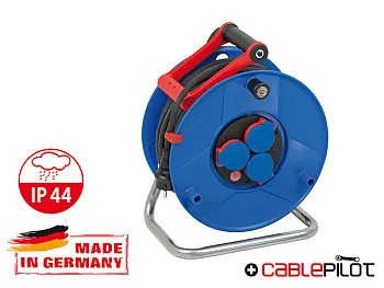 Удлинитель на катушке 40м (3 роз., 5.5кВт, резин. кабель) Brennenstuhl Garant