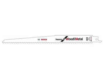 Пилка сабельная по дереву с гвоздями S1111DF (2 шт.) BOSCH