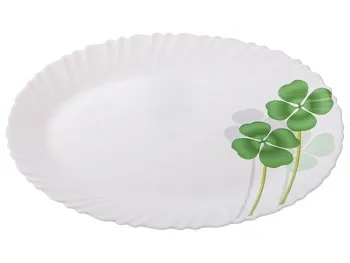 Блюдо стеклокерамическое, 320 мм, овальное, серия Взаимная гармония, DIVA LA OPALA