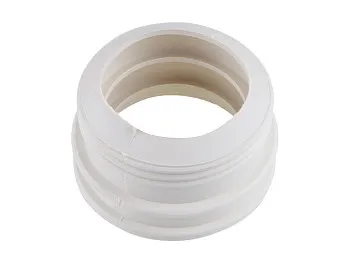 Манжета переходная D50х40 трехлепестковая (испол.2) белая