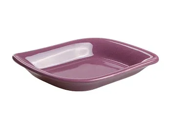 Салатник керамический, 130 мм, листок, серия Конья, фиолетовый, PERFECTO LINEA