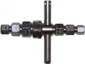 Ключ универсальный шестигранный для разъемных соедин."американок 1/2-1 1/4"