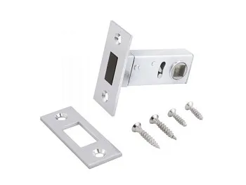 Защелка врезная межк. L50-8M CP хром магн. АЛЛЮР